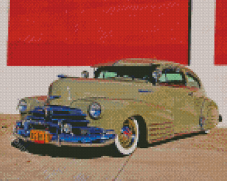 48 Chevy Fleetline Car Diamond Paintings