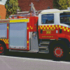 Australian Fire Trucks Diamond Paintings