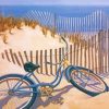Bike On Sand Dunes Diamond Paintings