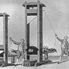 Black And White Guillotine Execution Diamond Paintings