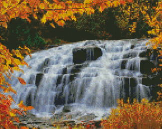Bond Michigan Waterfall Diamond Paintings