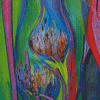 Close Up Rainbow Eucalyptus Tree Diamond Paintings