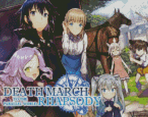 Death March To The Parallel World Rhapsody Anime Diamond Paintings