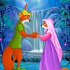 Disney Lady Marian And Robin Hood Diamond Paintings