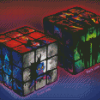 Disney Villains Rubiks Cubes Diamond Paintings