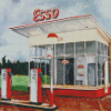 Esso Station Diamond Paintings