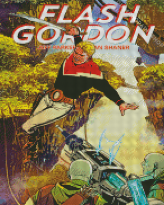 Flash Gordon Comics Diamond Paintings