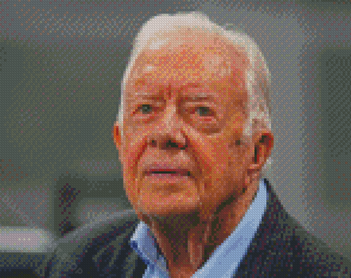 Former US President Jimmy Carter Diamond Paintings