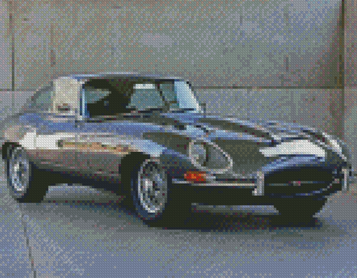 Grey Jaguar Type 1 Diamond Paintings