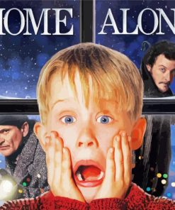 Home Alone Movie Poster Diamond Paintings