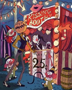 Kissing Booth Diamond Piantings