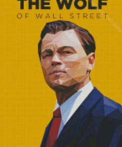 Leonardo The Wolf Of Wall Street Diamond Paintings