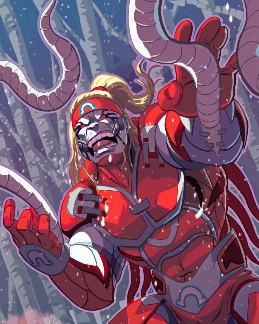 Marvel Omega Red - Diamond Painting 