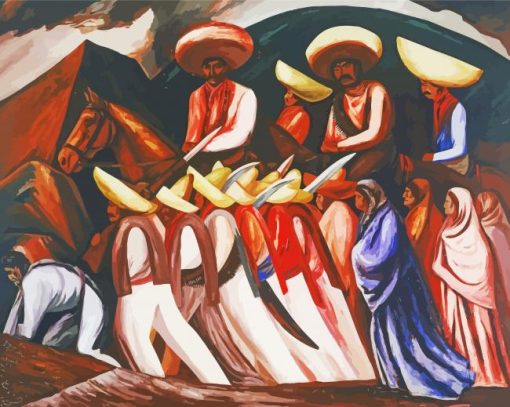 Mexican Revolution Art Diamond Paintings