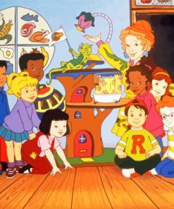 Miss Frizzle And The Magic School Bus Diamond Paintings