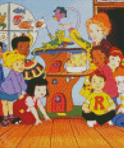 Miss Frizzle And The Magic School Bus Diamond Paintings