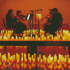 Music By Candlight Diamond Paintings