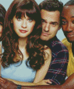 New Girl Characters Diamond Paintings