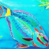 Parrot Fish Art Diamond Paintings