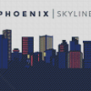 Phoenix City Skyline Illustration Diamond Paintings