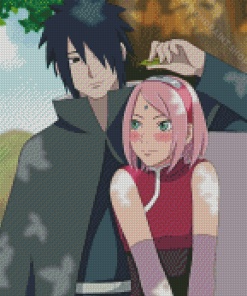 Sasuke X Sakura Diamond Paintings