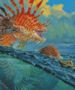 Sea Monster Diamond Paintings