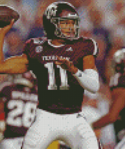 Texas A M Aggies Football Player Diamond Paintings