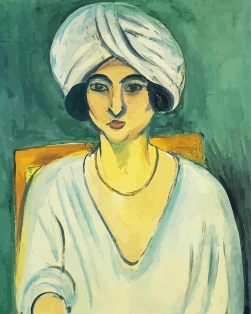 The Woman In The Turban Matisse Diamond Paintings