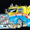 Tow Truck Art Diamond Paintings