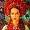 Ukrainian Girl Art Diamond Paintings