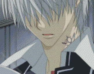 Vampire Knight Anime Character Zero Kiryu Diamond Paintings