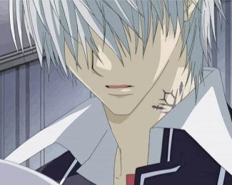 Vampire Knight Anime Character Zero Kiryu Diamond Paintings