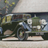 Vintage Rolls Royce Diamond Paintings