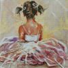 Aesthetic Little Ballerina Art Diamond Paintings
