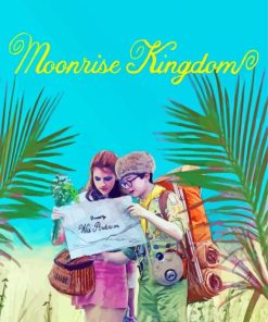 Aesthetic Moonrise Kingdom Poster Diamond Paintings
