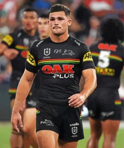 Aesthetic Penrith Panthers Player - Diamond Piantings