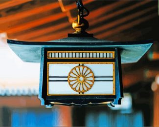 Aesthetic Japanese Lamp Diamond Paintings