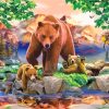 Bears Family Diamond Paintings
