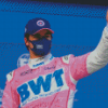 Car Racer Lance Stroll Diamond Paintings