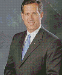 Classy Rick Santorum Diamond Piantings