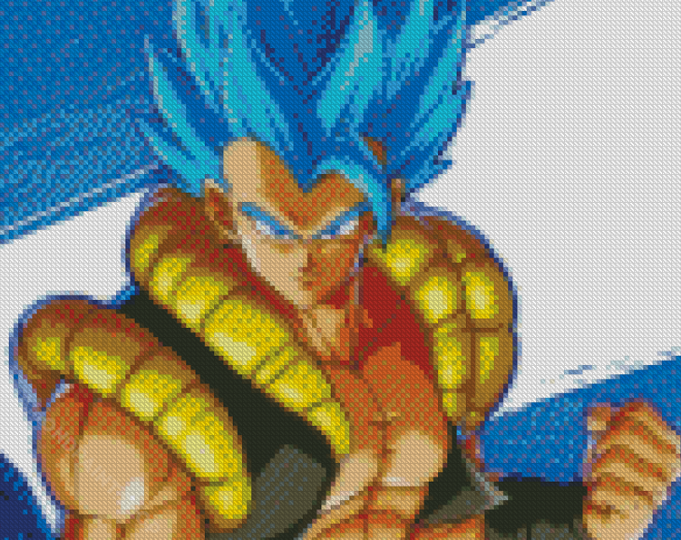 gogeta ssj blue  Dragon ball painting, Dragon ball super, Dragon ball