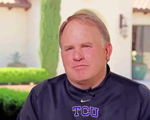 Gary Patterson Coach Diamond Paintings
