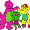 Happy Barney And Friends Diamond Paintings
