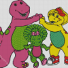 Happy Barney And Friends Diamond Paintings