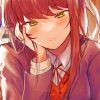 Monika Anime Character Art Diamond Piantings