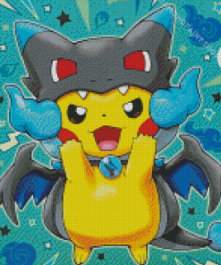 Pikachu Charizard X Diamond Paintings