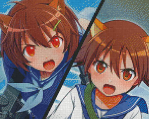 Strike Witches Anime Diamond Paintings