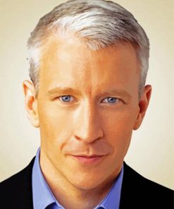 The Broadcaster Anderson Cooper Diamond Paintings