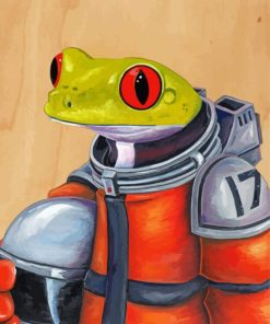 Astronaut Space Frog Diamond Paintings