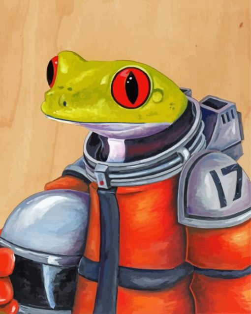 Astronaut Space Frog Diamond Paintings